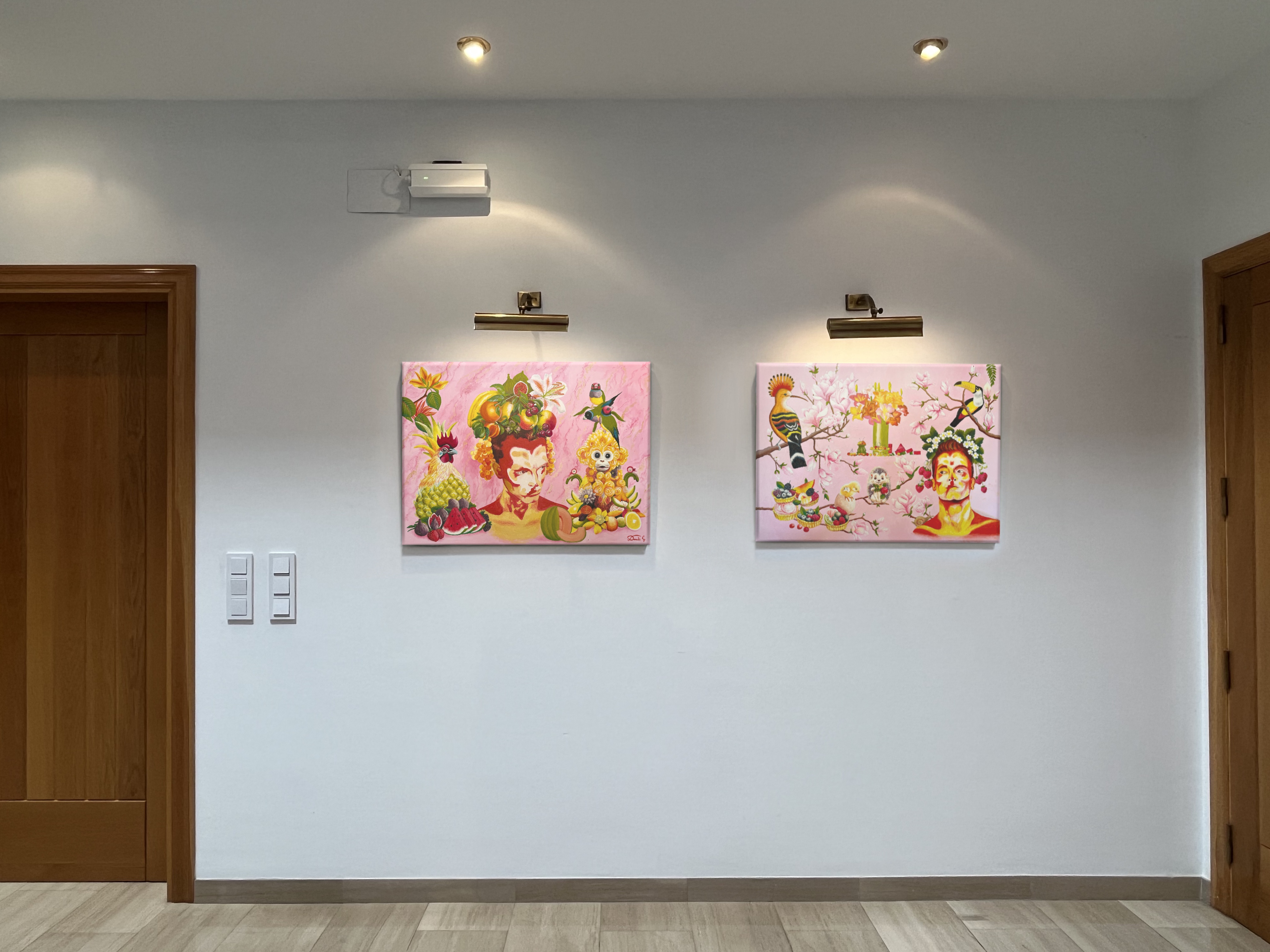 Opera d'arte esposta a Villa Gaia
